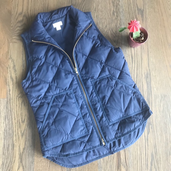 J. Crew Jackets & Blazers - NWOT Navy J. Crew vest